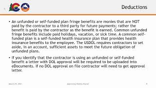Approving Certified Payroll