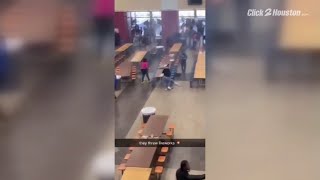 Four students hurt when fireworks set off in cafeteria of Klein Forest High School