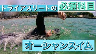 【トライアスロンVlog】オーシャンスイム in 逗子海岸！海泳ぎビギナーの基本を1からおさらい回【OWS】