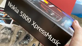 Mở hộp Nokia 5800 Xpress Music Full Box Mới 100% Zin Nguyên Bản, Thị trường Châu Âu!