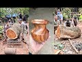 Woodturning Art - The Giant Piece Wood Turned