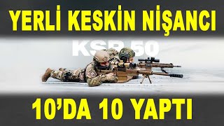 Türkiye'nin yeni keskin nişancı tüfeği KSR50 - New sniper rifle KSR50 - Savunma Sanayi - KALEKALIP