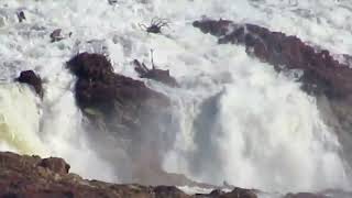 Lake Oroville Emergency Spillway Butte County California video #2