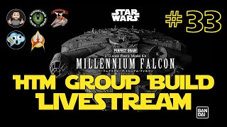 HTM Group Build Livestream - Bandai Perfect Grade Millennium Falcon #33