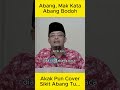 ADA KE KAMU KATA DIA BODOH?