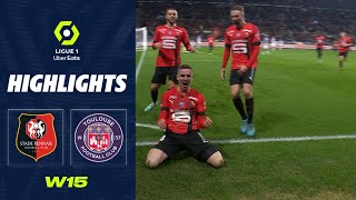 STADE RENNAIS FC - TOULOUSE FC (2 - 1) - Highlights - (SRFC - TFC) / 2022-2023