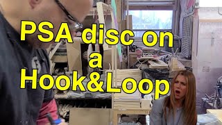 Hook and Loop Sander using PSA discs, Whattttttt?!! Yes!