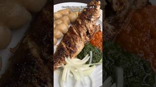 Cooking for my fiancé - Grilled Fish (Cameroonian inspired street food)