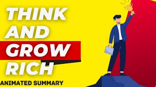 Think And Grow Rich Book Summary In English | Animated Book Summary | PsychWell #animatedbooksummary