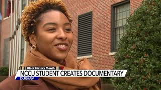 NCCU student highlights HBCU experience through documentary film