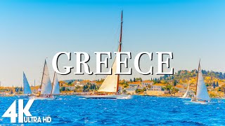 FLYING OVER GREECE (4K UHD) - Relaxing Music Along With Beautiful Nature Videos - 4K Videos Ultra HD