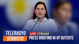 LIVE: VP Duterte faces media after House impeachment | (07 February 2025)