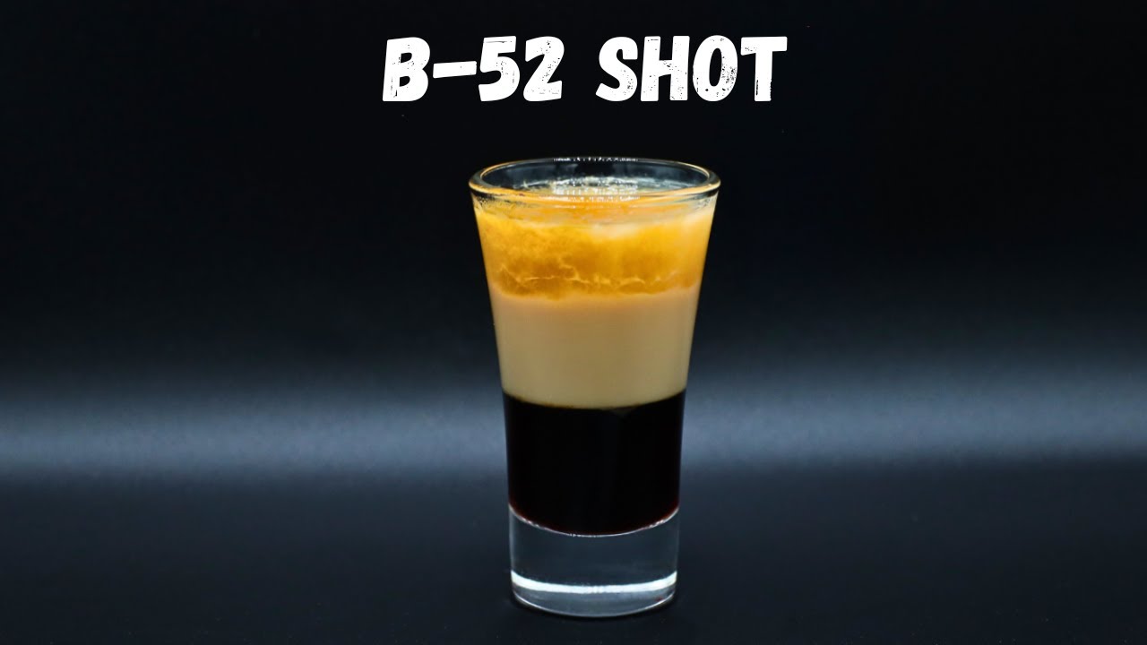 B-52 Shot Recipe | Layered Shot - YouTube