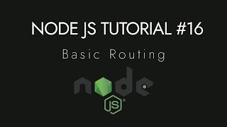 Node.js Crash Course Tutorial #16 - Basic Routing