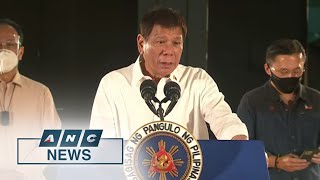 Duterte: China never asked for anything in exchange for donated vaccines | ANC