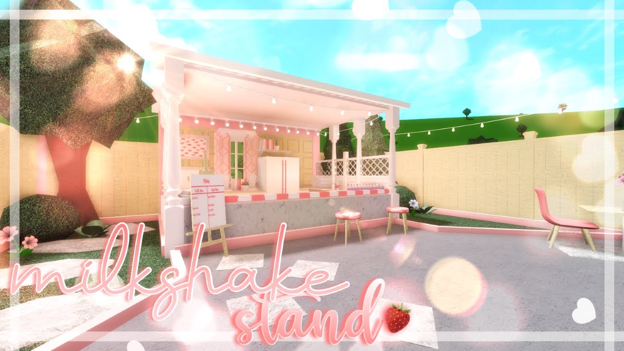 - Mini Milkshake Stand - Bloxburg Speedbuild - Nixilia - - YouTube