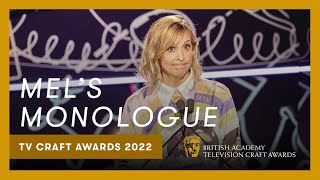 Mel Giedroyc delivers a hilarious opening speech | BAFTA TV Craft Awards 2022