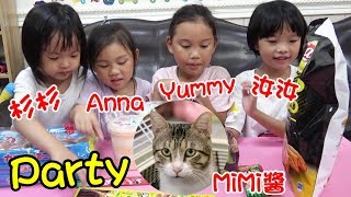 日常-Yummy Anna\u0026汝汝杉杉一起來試吃啦^^影片後面是10/30號 MiMi醬的日常