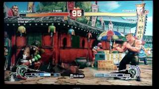 SSF4: XblackvegetaX (Rog) vs KillaBMike (Guile) - GAF Endless Battle Mode