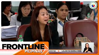 Paraan ng pagsagot ni Cassandra Li Ong, kinainisan ng ilang mambabatas | Frontline Pilipinas