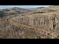 following the hsb train from drei annen hohne to schierke station dji mini 4 pro hdr