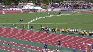 男子1500m予選3組 沖縄インターハイ R01