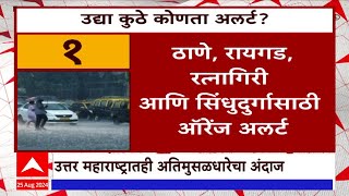 Maharashtra Rain Update : ठाणे, रायगड, रत्नागिरीसह 'या' भागात पावसाचा अलर्ट जारी!