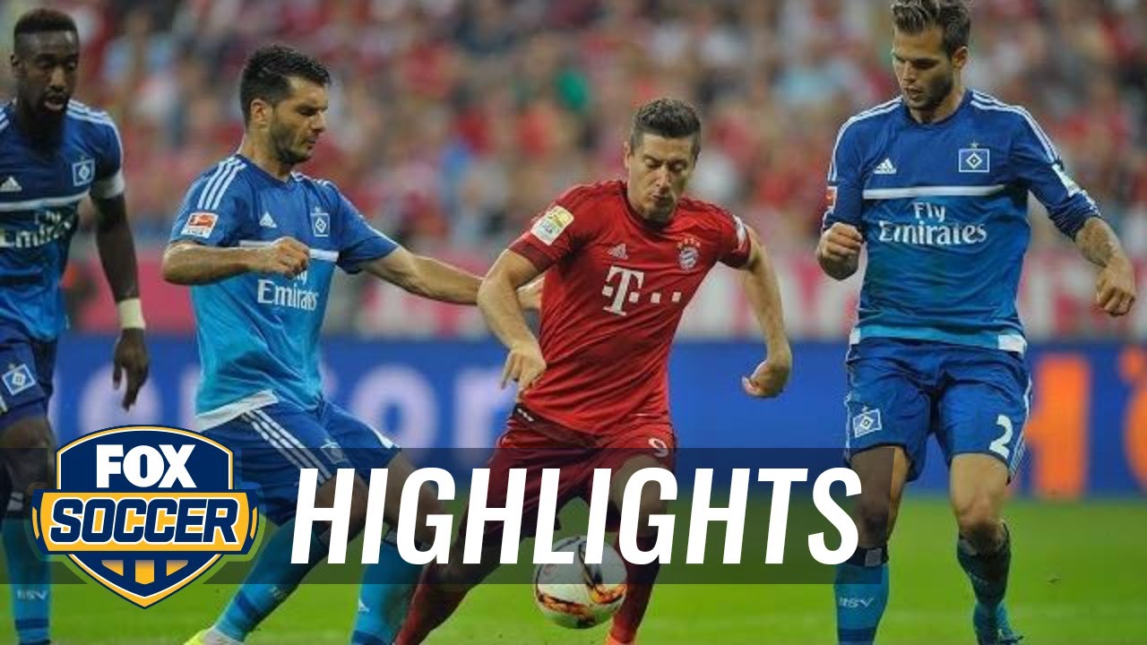 Bayern Munich Vs. Hamburger SV - 2015–16 Bundesliga Highlights - YouTube