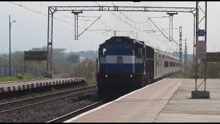 [ 300 Subs Special ] 50104 Ratnagiri - Diva Passenger || KYN WDM-3D || Navade Road Skip || CR