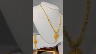 21k Gold Beautiful Necklace #costumejewellery #viralvideo #gold#jewellery  #trending #shorts