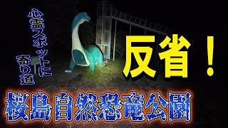 夜の桜島恐竜公園でやってしまった！【桜島】