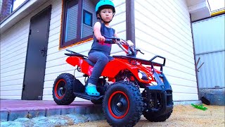 Unboxing New Super Car Ride On POWER WHEEL Car Unboxing and Review Toys Video for Children