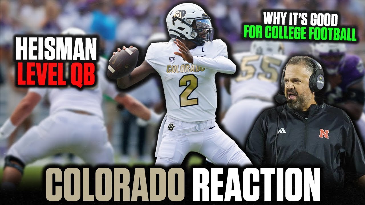 REACTING TO DEION SANDERS & COLORADO'S UPSET WIN OVER TCU & WHAT IT ...