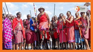 President Ruto at the MAA Cutural Festival in Samburu