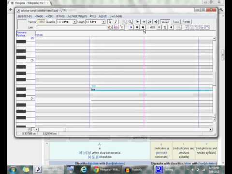 Cv English Syllables Voicebank Tutorial For Utau Youtube
