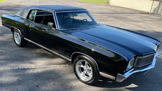 Test Drive 1971 Chevrolet Monte Carlo SOLD $21,900 Maple Motors #2130