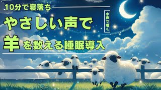 眠れない夜におすすめ！200匹の羊が導く快眠ストーリー　囁き声　爆睡