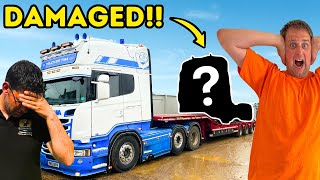 MOVING SHAUNS DAMAGED TRUCK!! | WINCH OUT!! | #truckertim