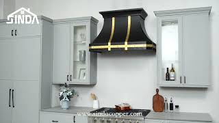 Perfect Blend of Modern and Classic: SINDA Copper Range Hood