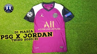 PSG x Jordan Third 2020/21 Di María Vapor Jersey Review + Try on!!