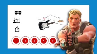 Fortnite Default Dance Music on Bongo Cat App - Easy Tutorial