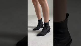 MM6 Maison Margiela Western Ankle Boots