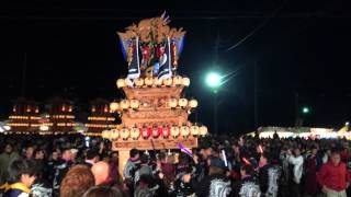 ２０１４年西条祭り　御旅所　上喜多川屋台