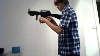 M16A4 MUZZLE FLASH TEST (HD)