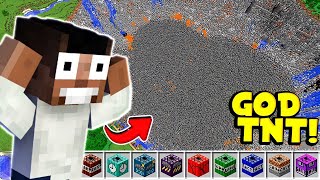 Minecraft but there are Custom TNT || Custom God TNT || Minecraft gameplay Tamil