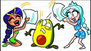 Avocado couple  (2021) Crazy kids Cartoons TV 😅😅😅 cute cartoon baby