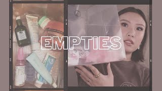 空空賞｜那些2020年用光的空瓶＋我的碎念｜Empties 2020｜FuFu MurMur