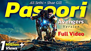 Pasoori (Full Video) || Avengers Version || Pasoori × Avengers - @shivascreations9954