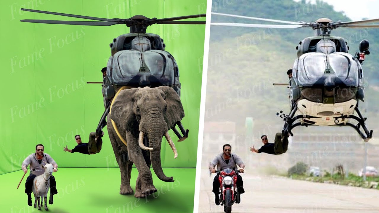 Bollywood Vs Hollywood VFX - Before & After CGI Breakdown - YouTube