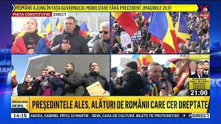 IATĂ CE CUVINTE A ADRESAT PUBLIC GEORGESCU LA PROTEST!